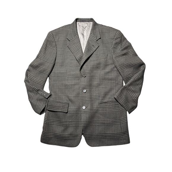 Vintage Nordstrom Lambswool Blazer Longline Brown